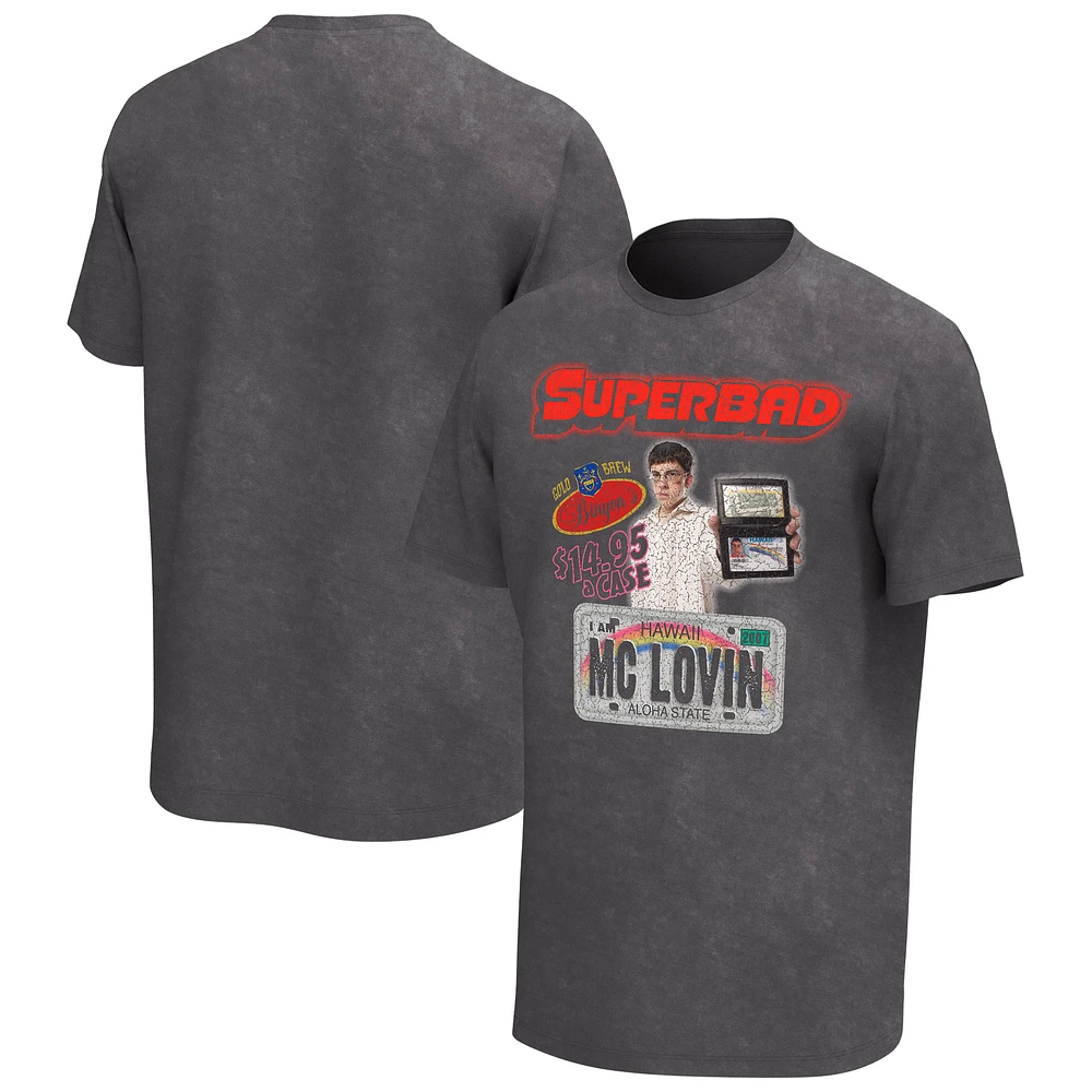 Men's Black Superbad Graphic T-Shirt