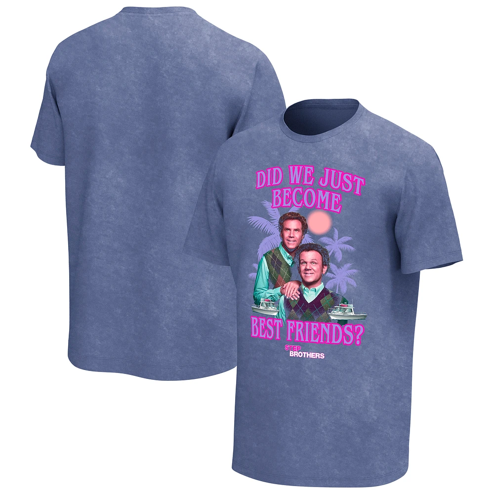 Men's Blue Step Brothers Graphic T-Shirt