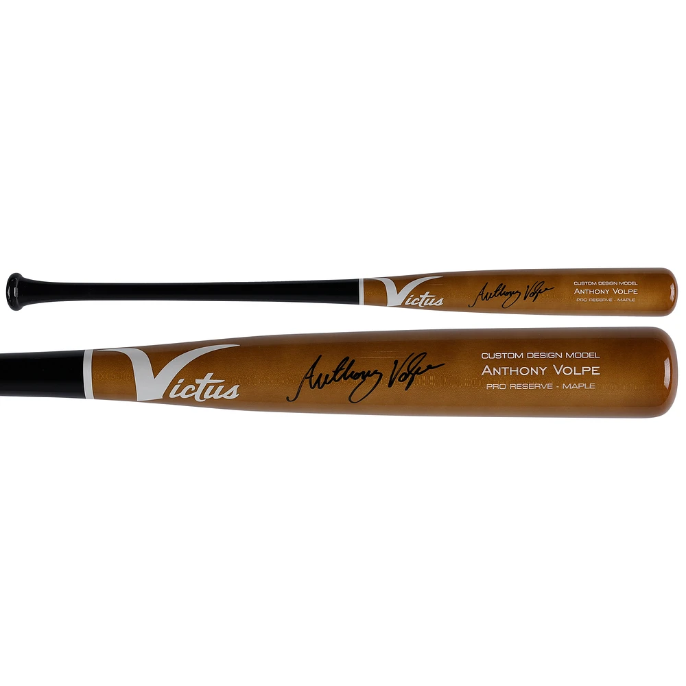 Anthony Volpe New York Yankees Autographed Victus Game Model Bat