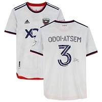 Chris Odoi-Atsem D.C. United Autographed Match-Used #3 White Jersey from the 2022 MLS Season