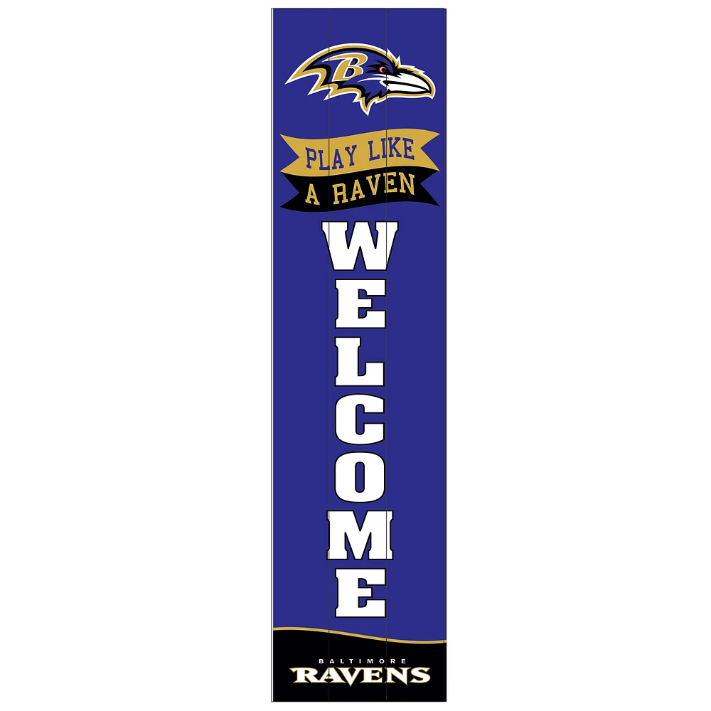 Baltimore Ravens 47" Leaner Fan Sign