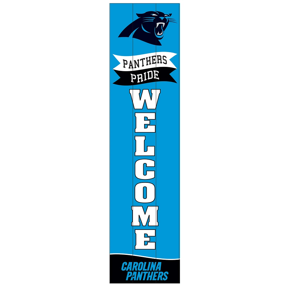 Carolina Panthers 47" Leaner Fan Sign