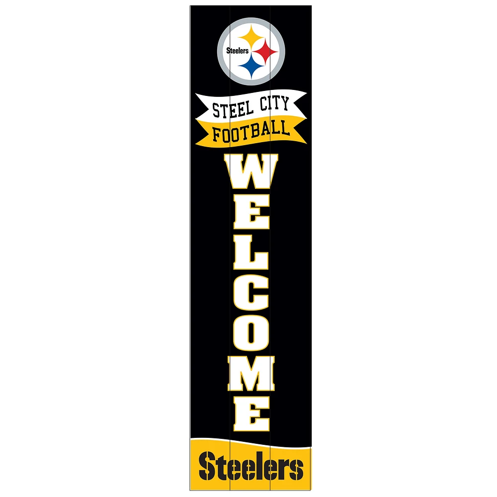 Pittsburgh Steelers 47" Leaner Fan Sign