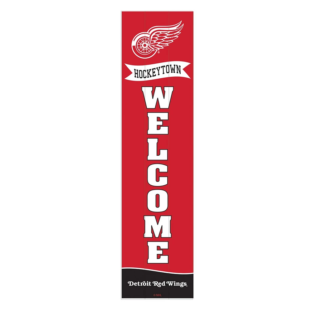 Detroit Red Wings 47" Leaner Fan Sign
