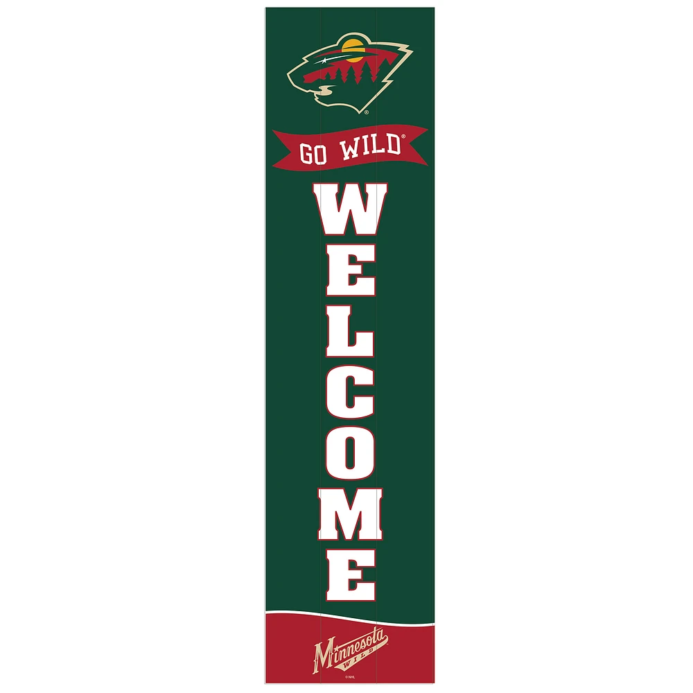 Minnesota Wild 47" Leaner Fan Sign