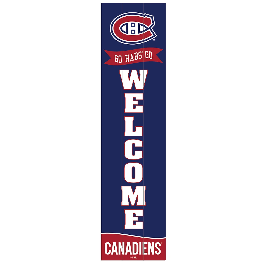 Montreal Canadiens 47" Leaner Fan Sign