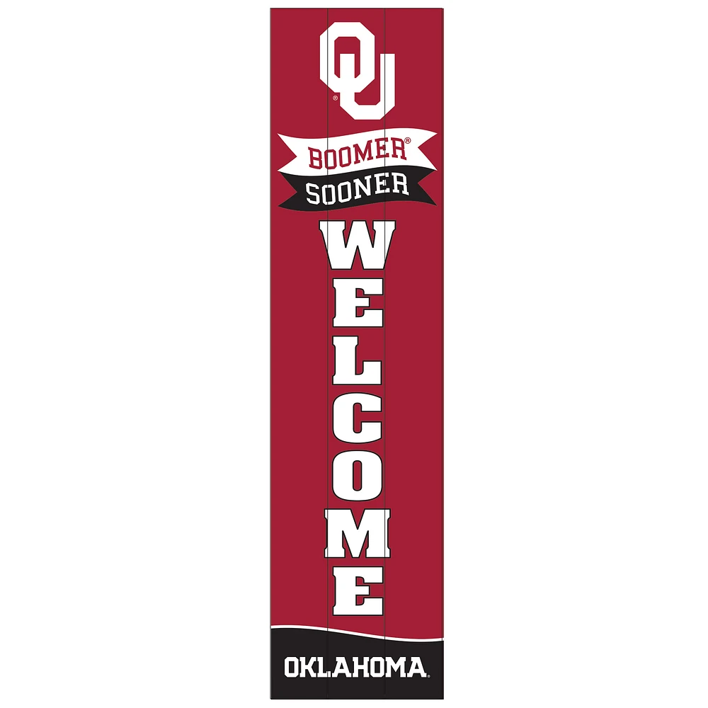 Oklahoma Sooners 47" Leaner Fan Sign