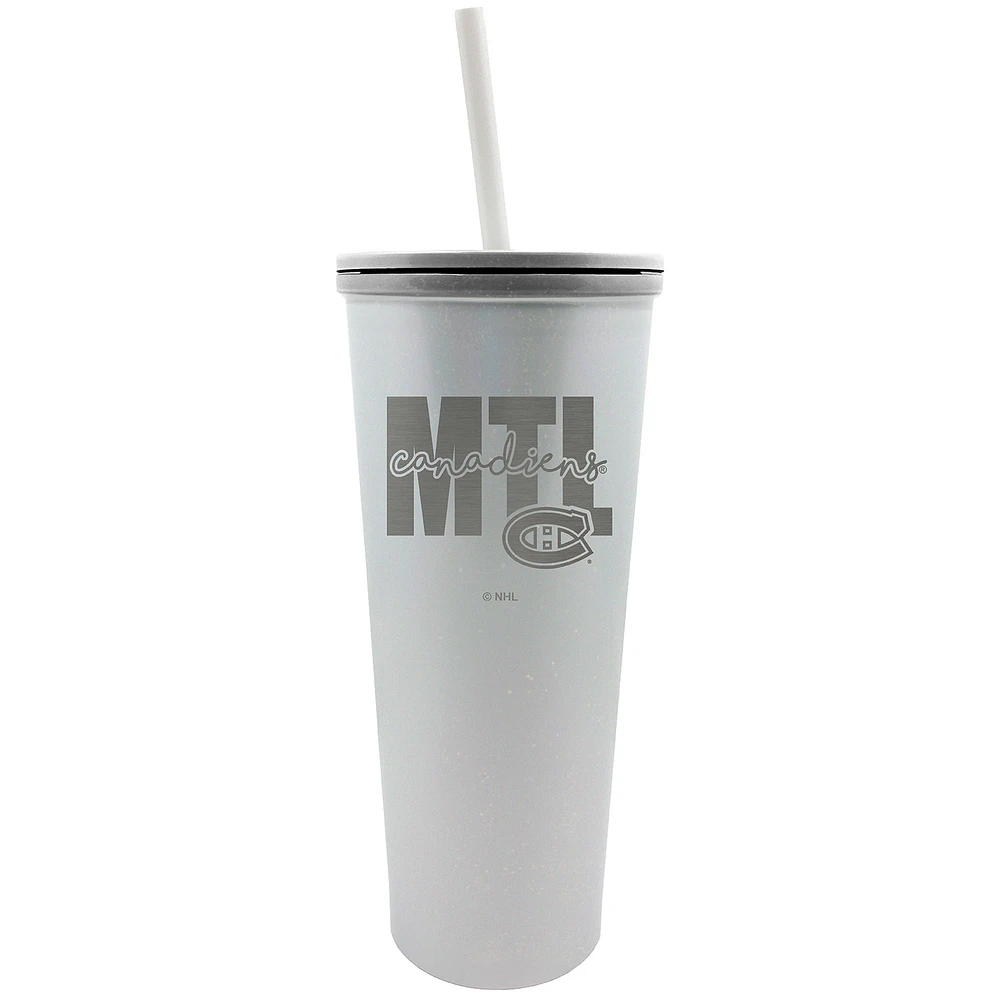 Montreal Canadiens 24oz. Opal Skinny Tumbler