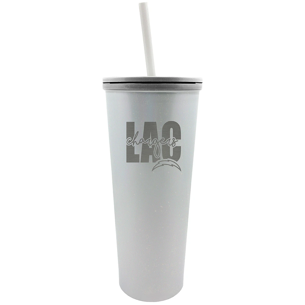 Los Angeles Chargers 24oz. Opal Skinny Tumbler