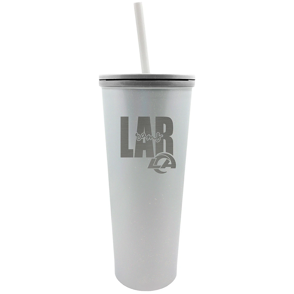 Los Angeles Rams 24oz. Opal Skinny Tumbler