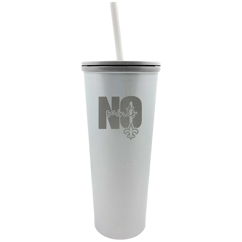 New Orleans Saints 24oz. Opal Skinny Tumbler