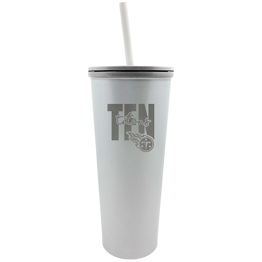 Tennessee Titans 24oz. Opal Skinny Tumbler