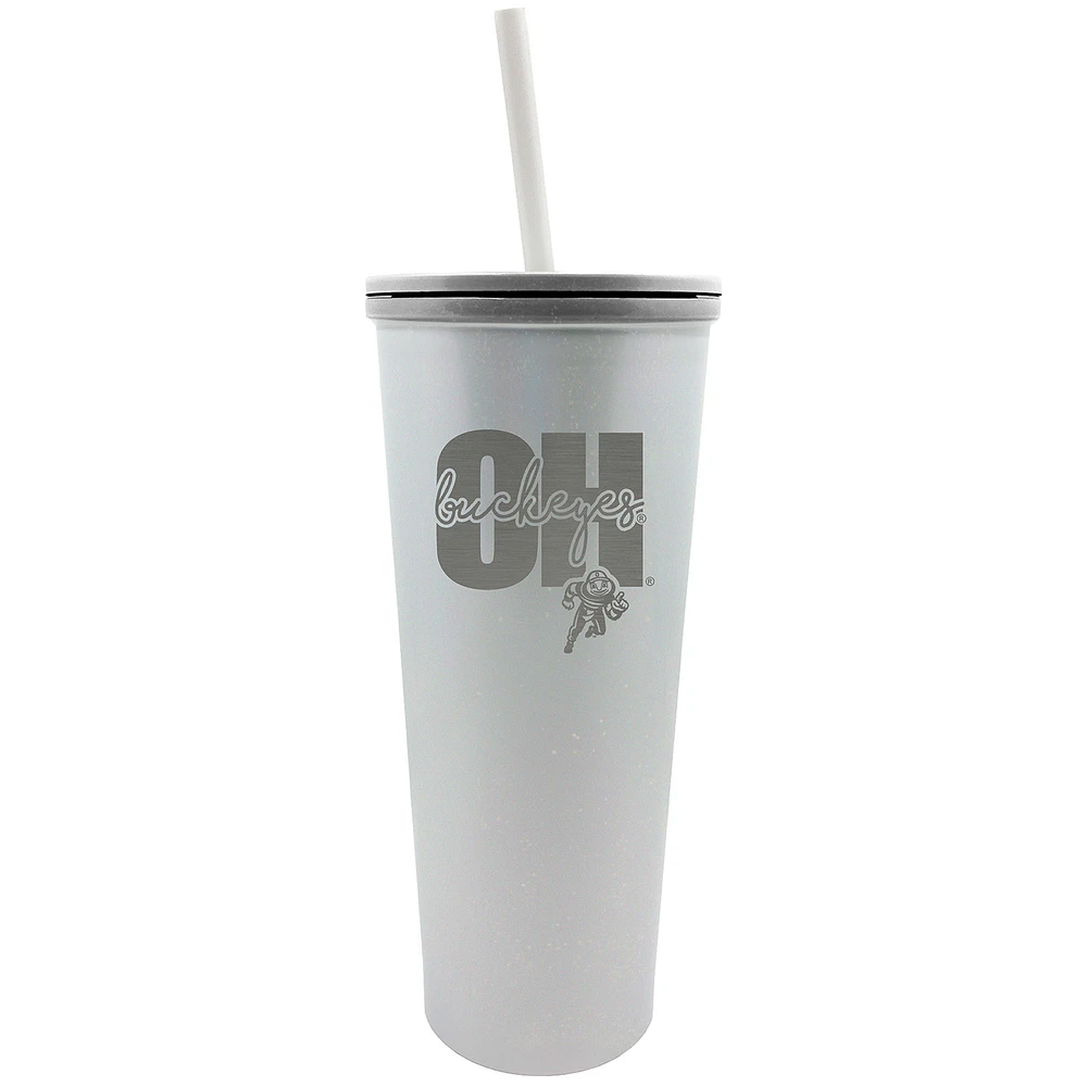 Ohio State Buckeyes 24oz. Opal Skinny Tumbler