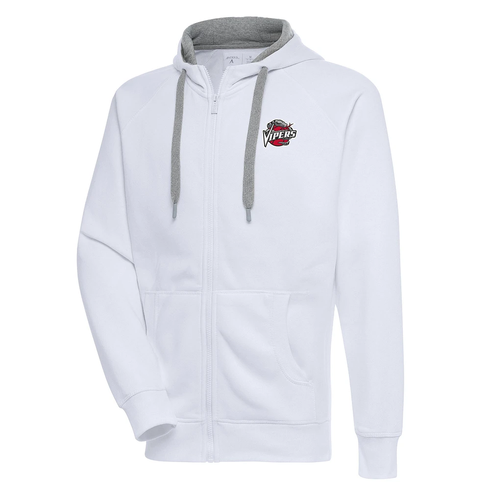 Men's Antigua Rio Grande Valley Vipers Victory Full-Zip Hoodie