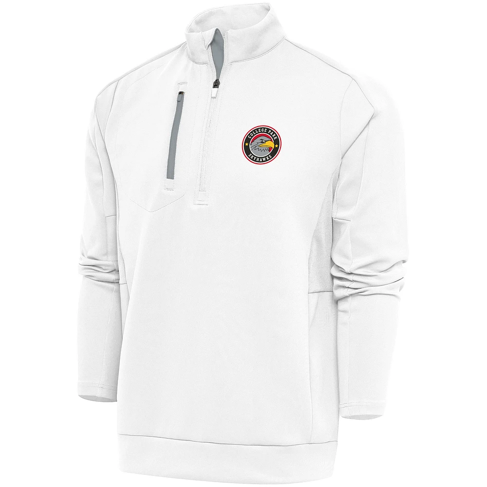 Men's Antigua College Park Skyhawks Generation Quarter-Zip Pullover Top