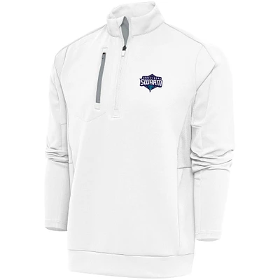Men's Antigua Greensboro Swarm Generation Quarter-Zip Pullover Top