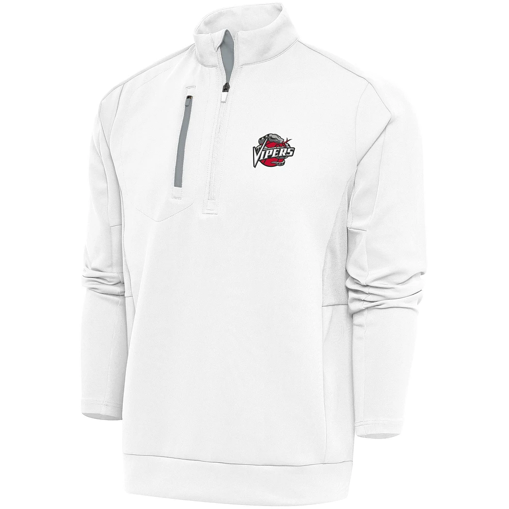 Men's Antigua Rio Grande Valley Vipers Generation Quarter-Zip Pullover Top