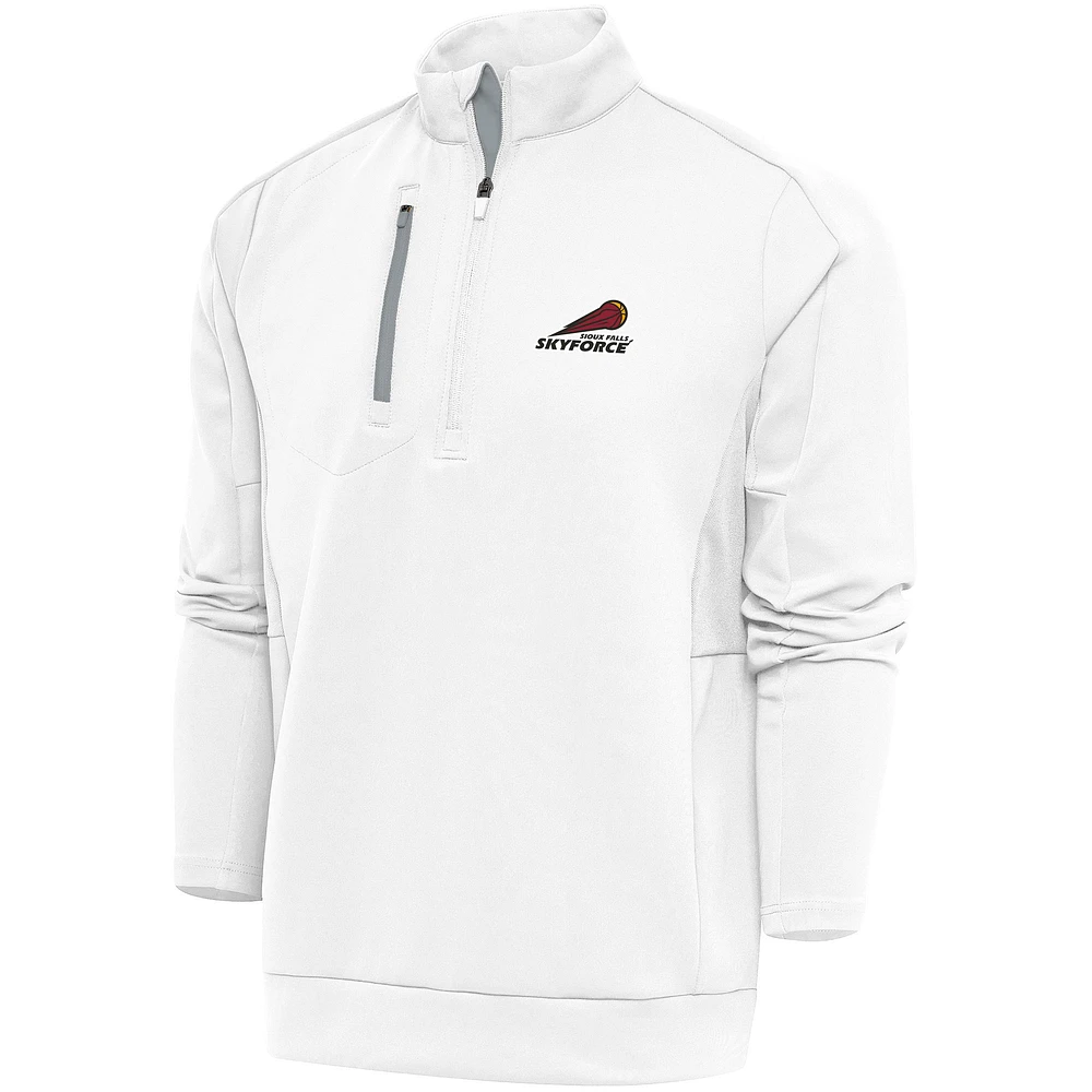 Men's Antigua Sioux Falls Skyforce Generation Quarter-Zip Pullover Top