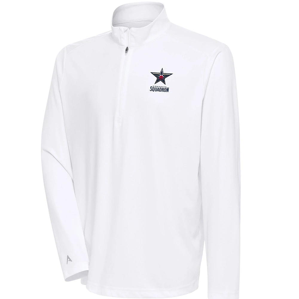 Men's Antigua Birmingham Squadron Tribute Quarter-Zip Pullover Top