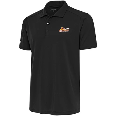 Men's Antigua  Charcoal Cleveland Charge Big & Tall Tribute Polo