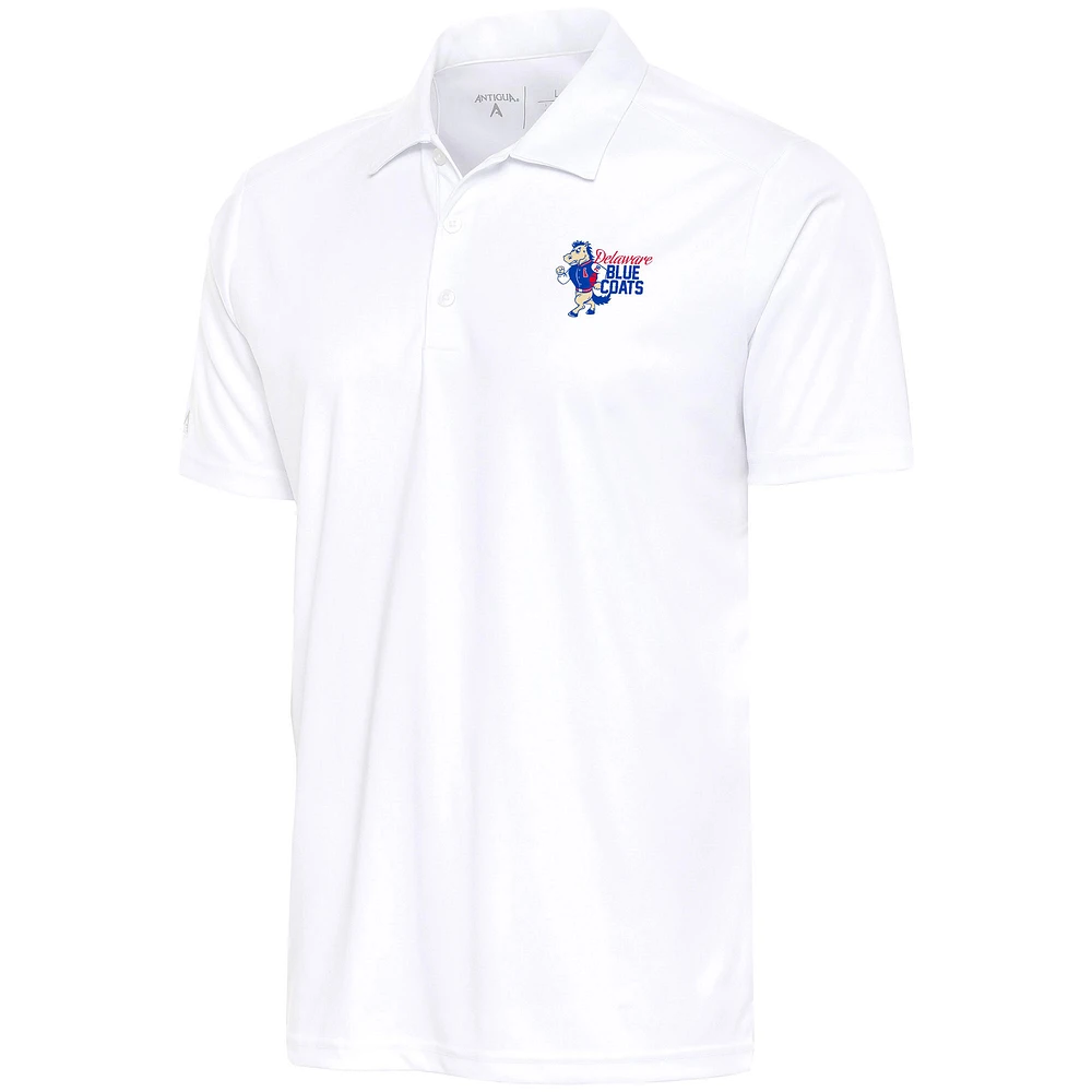 Men's Antigua Delaware Blue Coats Big & Tall Tribute Polo