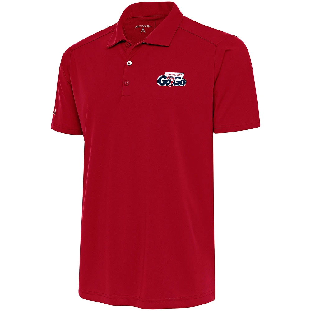 Men's Antigua Red Capital City Go-Go Tribute Polo