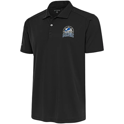 Men's Antigua  Charcoal Lakeland Magic Tribute Polo