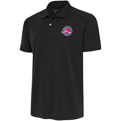 Men's Antigua Charcoal Motor City Cruise Tribute Polo
