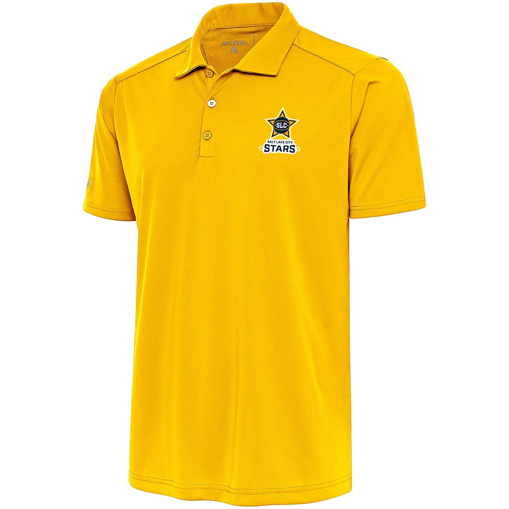 Men's Antigua Gold Salt Lake City Stars Tribute Polo