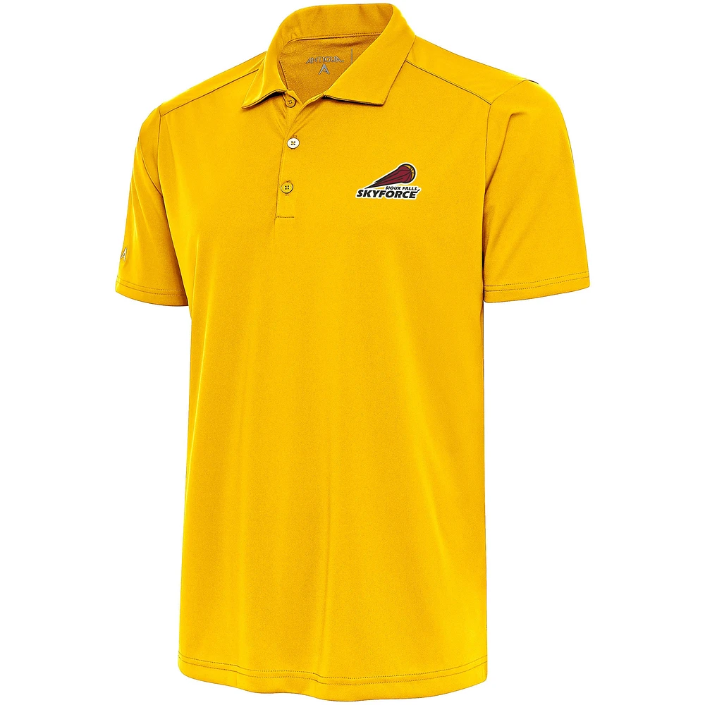 Men's Antigua Gold Sioux Falls Skyforce Tribute Polo