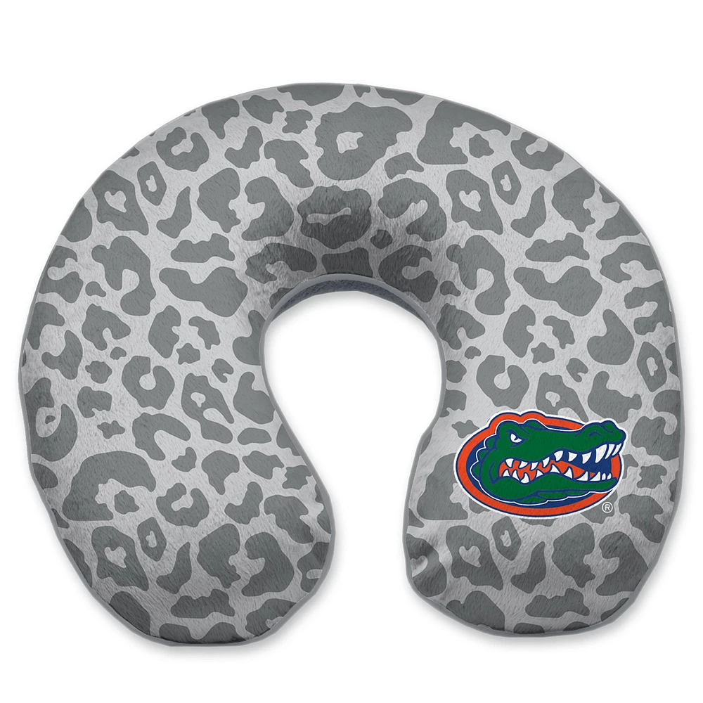 Florida Gators Cheetah Print Memory Foam Travel Pillow