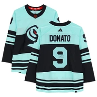 Ryan Donato Seattle Kraken Autographed 2022-23 Reverse Retro Adidas Authentic Jersey