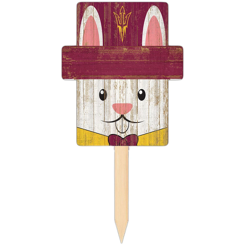 Arizona State Sun Devils 16" x 19" Easter Bunny Yard Stake