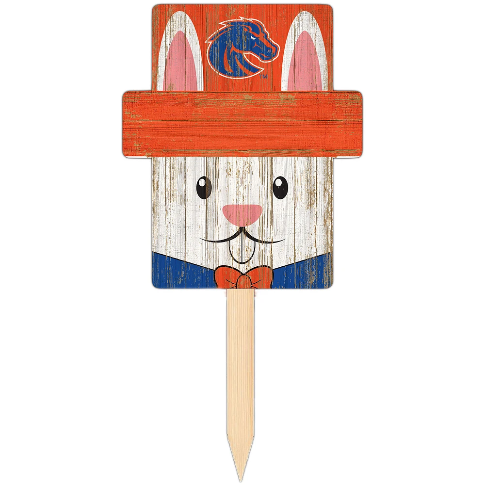 Boise State Broncos 16" x 19" Easter Bunny Yard Stake