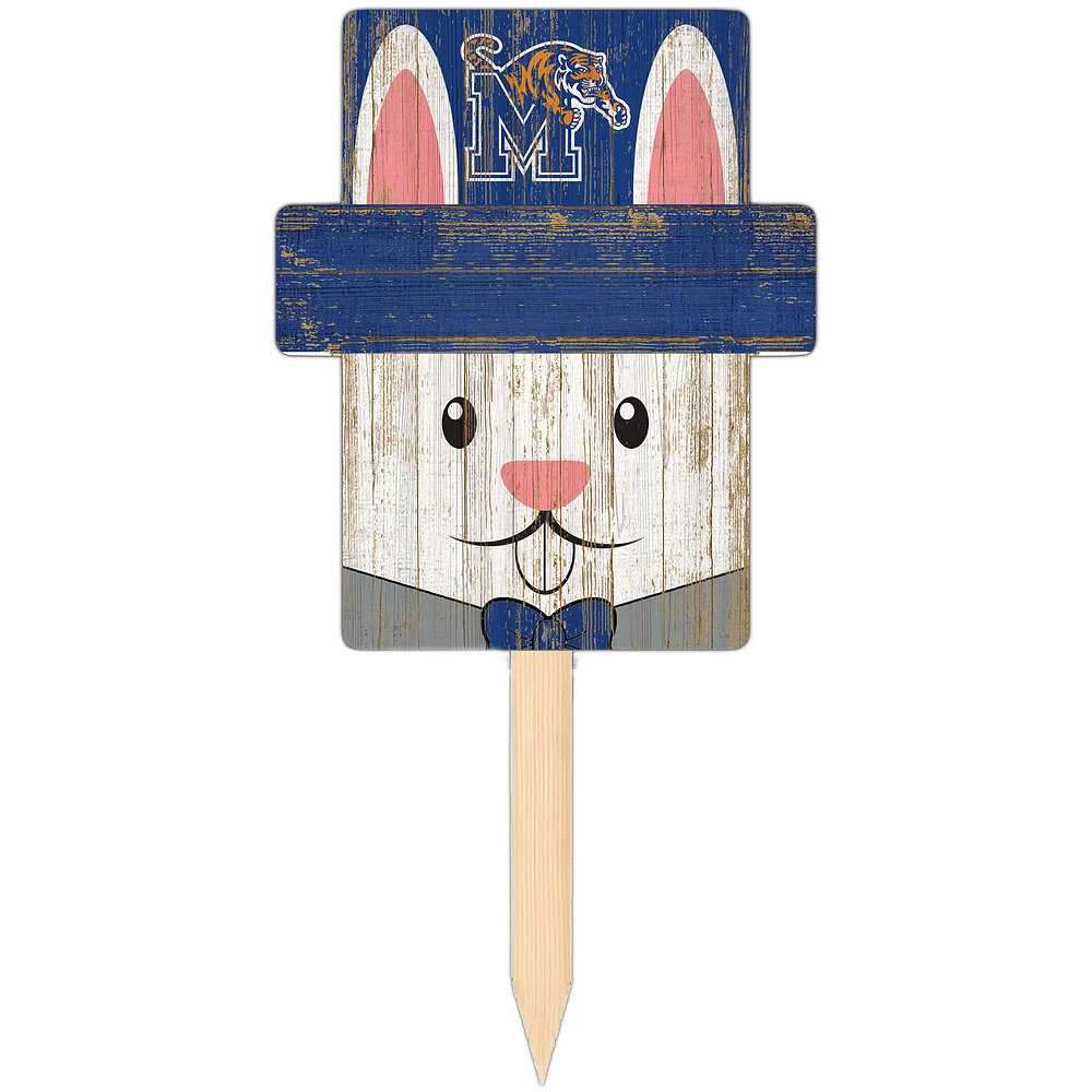 Memphis Tigers 16" x 19" Easter Bunny Yard Stake