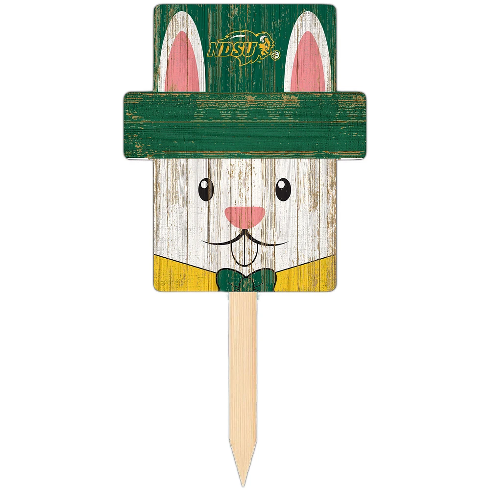 NDSU Bison 16" x 19" Easter Bunny Yard Stake