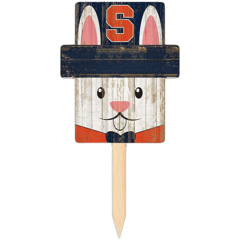 Syracuse Orange 16" x 19" Easter Bunny Yard Stake