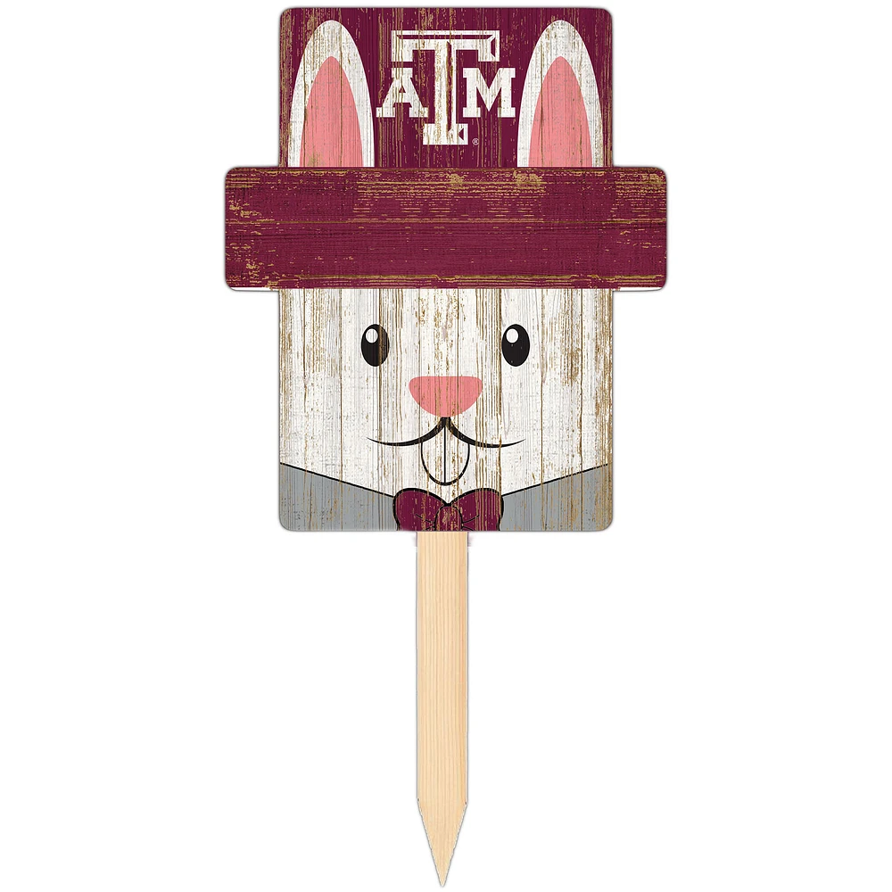 Texas A&M Aggies 16" x 19" Easter Bunny Yard Stake