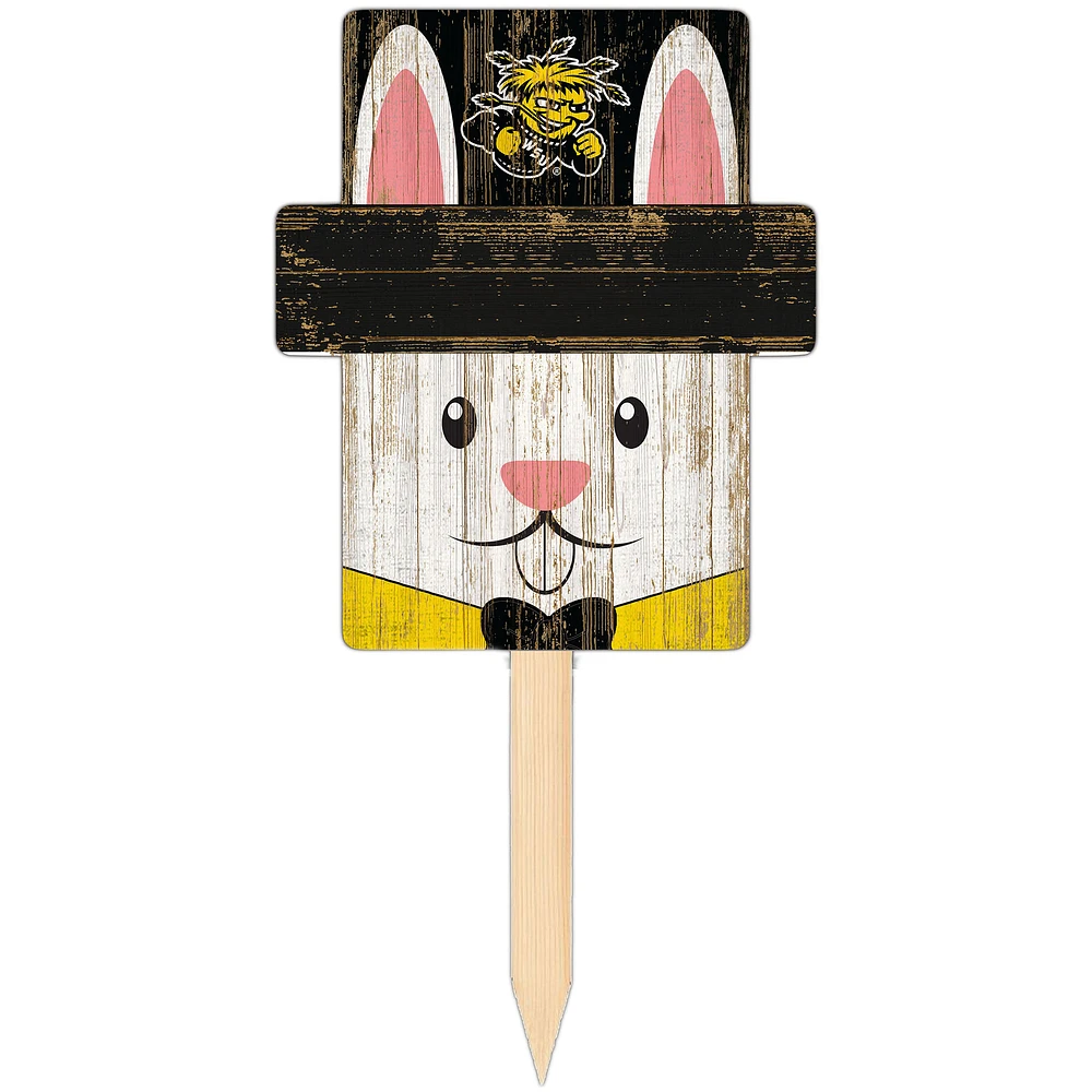Wichita State Shockers 16" x 19" Easter Bunny Yard Stake