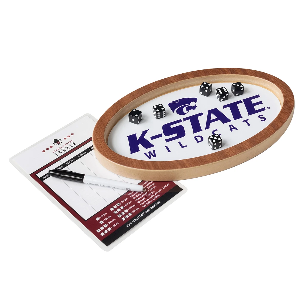 Kansas State Wildcats Farkle Dice Game