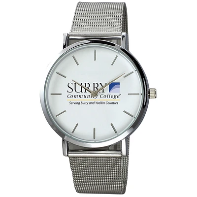Men's Surry Community College Plexus Stainless Steel Watch