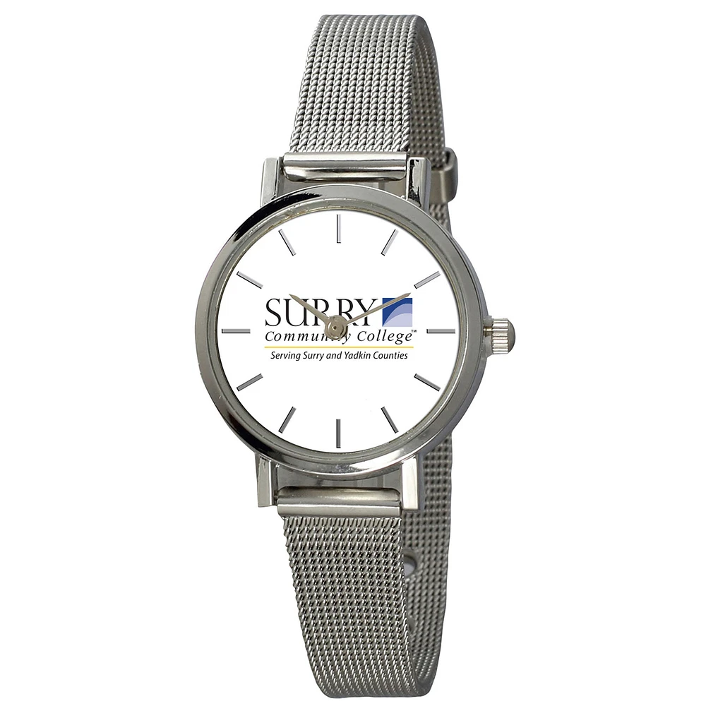 Women's Surry Community College Plexus Stainless Steel Watch