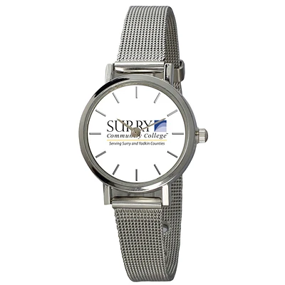 Women's Surry Community College Plexus Stainless Steel Watch