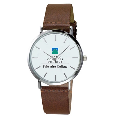 Men's PAC Palominos Plexus Brown Leather Watch