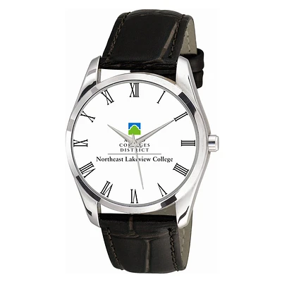 Women's NLC Nighthawks Berkeley Black Leather Watch