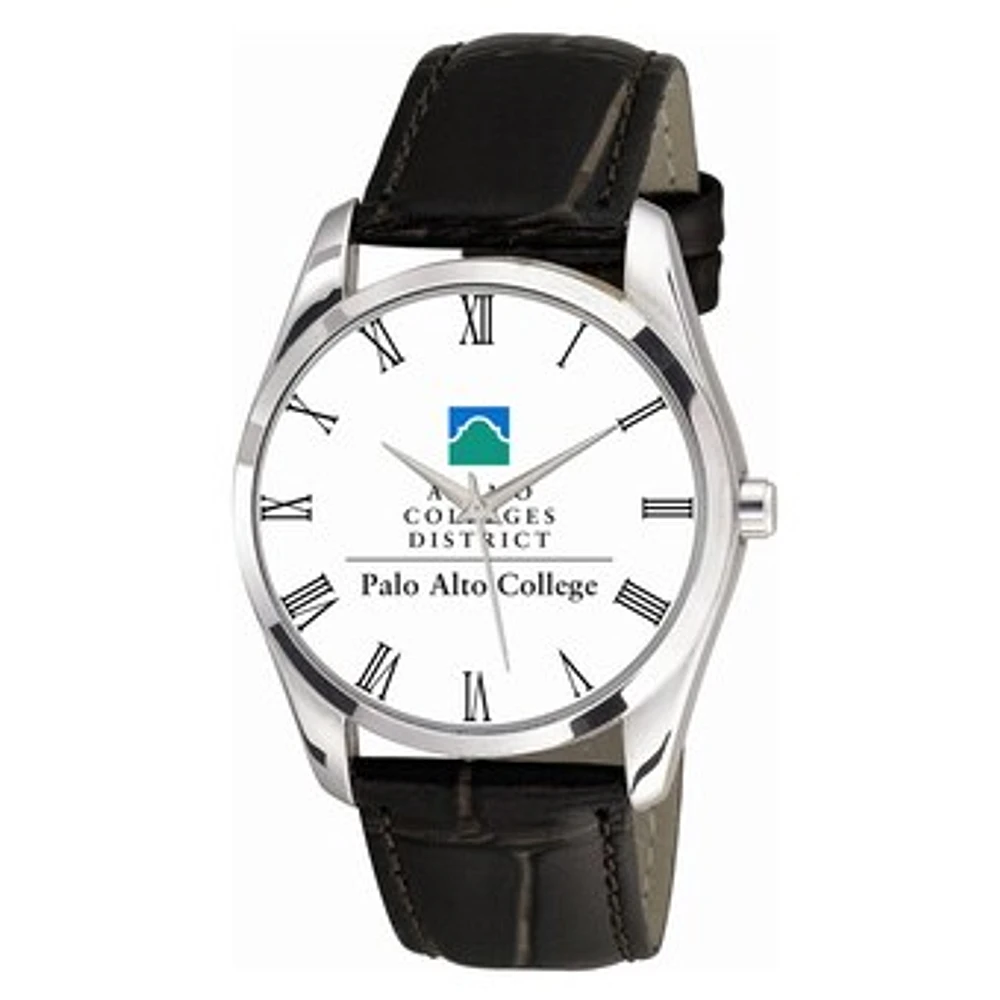 Women's PAC Palominos Berkeley Black Leather Watch