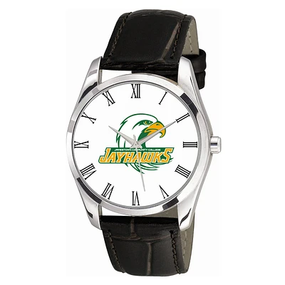 Women's SUNY Jamestown Community College Berkeley Black Leather Watch