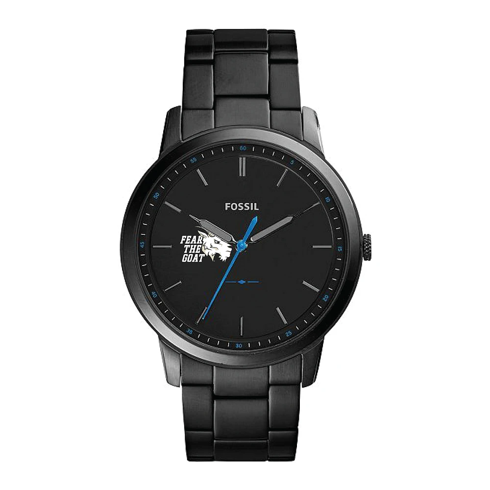Men's St. Edwards Hilltoppers Fossil Minimalist Slim Stainless Steel Watch