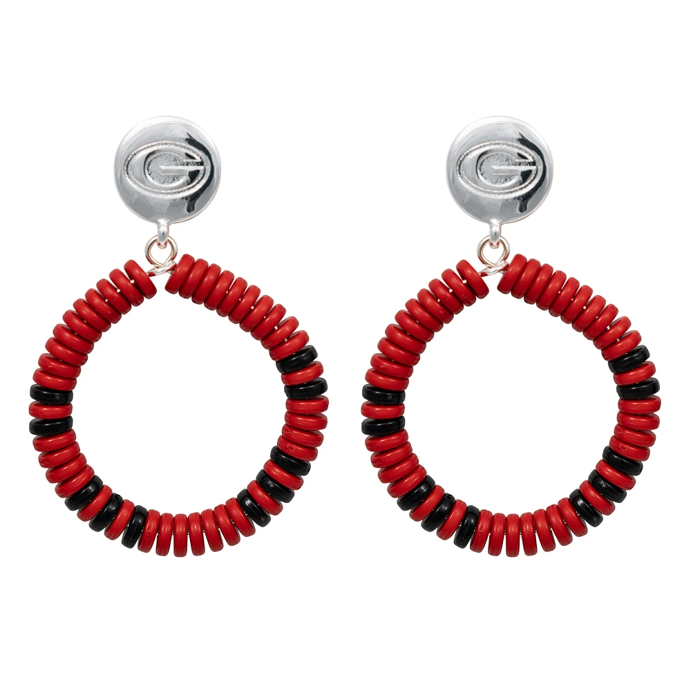 Georgia Bulldogs Raya Earrings