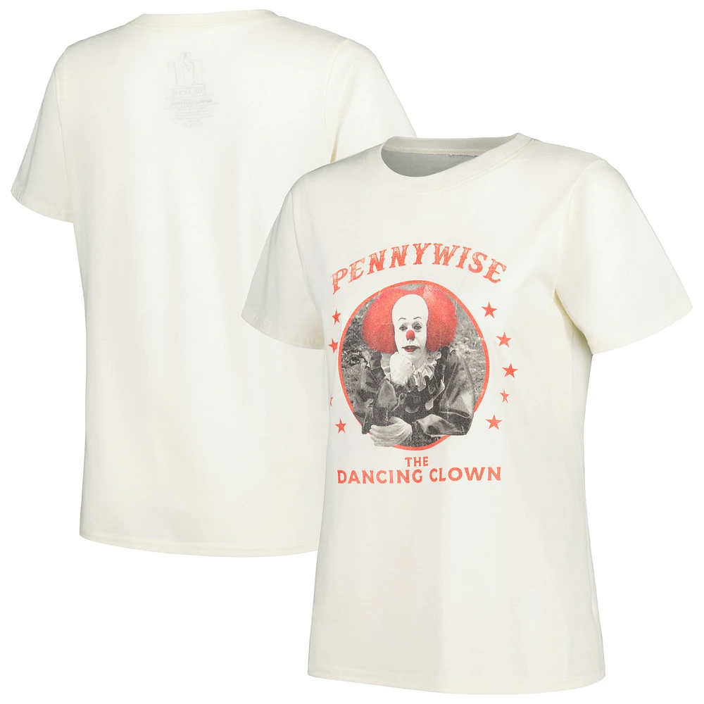 Women's Cream It The Dancing Clown Graphic T-Shirt